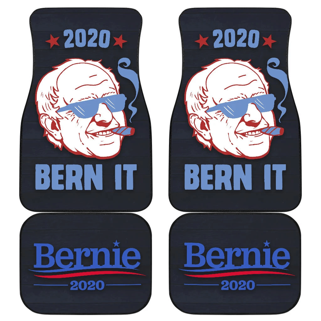 Bernie Sanders Bern It Car Floor Mats US Election 2021 H200301 Bernie Sanders Bern It Car Floor Mats US Election 2021 H200301