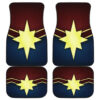 Captain Marvel Star Sign End Game Car Floor Mats 191021