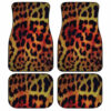 Cheetah Print Car Floor Mats Custom Animal Car Accessories Gifts Idea
