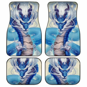 Cool Dragon Car Floor Mats Custom Legendary Creature Car Accessories Gift Idea