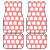 Cute Elephant Chibi Funny in pink theme Car Floor Mats 191021