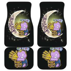 Cute Thanos Chibi End Game Marvel Car Floor Mats 191021