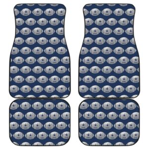 Dallas Cowboys Logo Ballon  Footballl Car Floor Mats H053020
