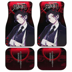 Demon Slayer Muzan Kibutsuji Car Floor Mats Custom Anime Car Accessories