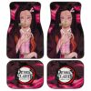 Demon Slayer Nezuko Car Floor Mats Custom Anime Car Accessories