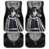 Demon Slayer Obanai Iguro Car Floor Mats Custom Anime Car Accessories