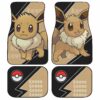 Eevee Car Floor Mats Custom Anime Pokemon Car Interior Accessories