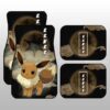 Eevee Car Floor Mats Custom Pokemon Anime Car Accessories For Anime Fans