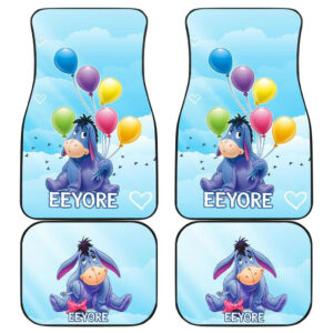 Eeyore Donkey Balloons Car Floor Mats 191022