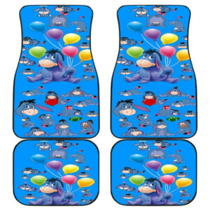 Eeyore Donkey Cartoon Car Floor Mats 191022
