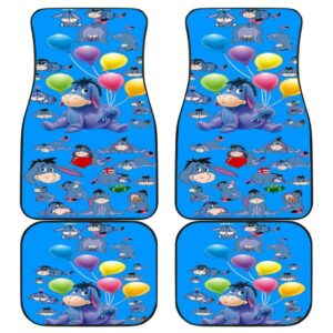 Eeyore Donkey Cartoon Car Floor Mats
