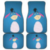 Eeyore Donkey Mad in blue theme Car Floor Mats 191022