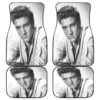 Elvis Famous In White Theme Car Floor Mats