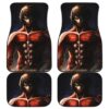 Eren Attack On Titans Front And Car Mats