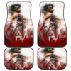 Eren Titanium Blood Final Attack On Titan Car Floor Mats UBC031605
