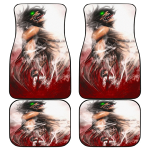 Eren Titanium Blood Final Attack On Titan Car Floor Mats UBC031605