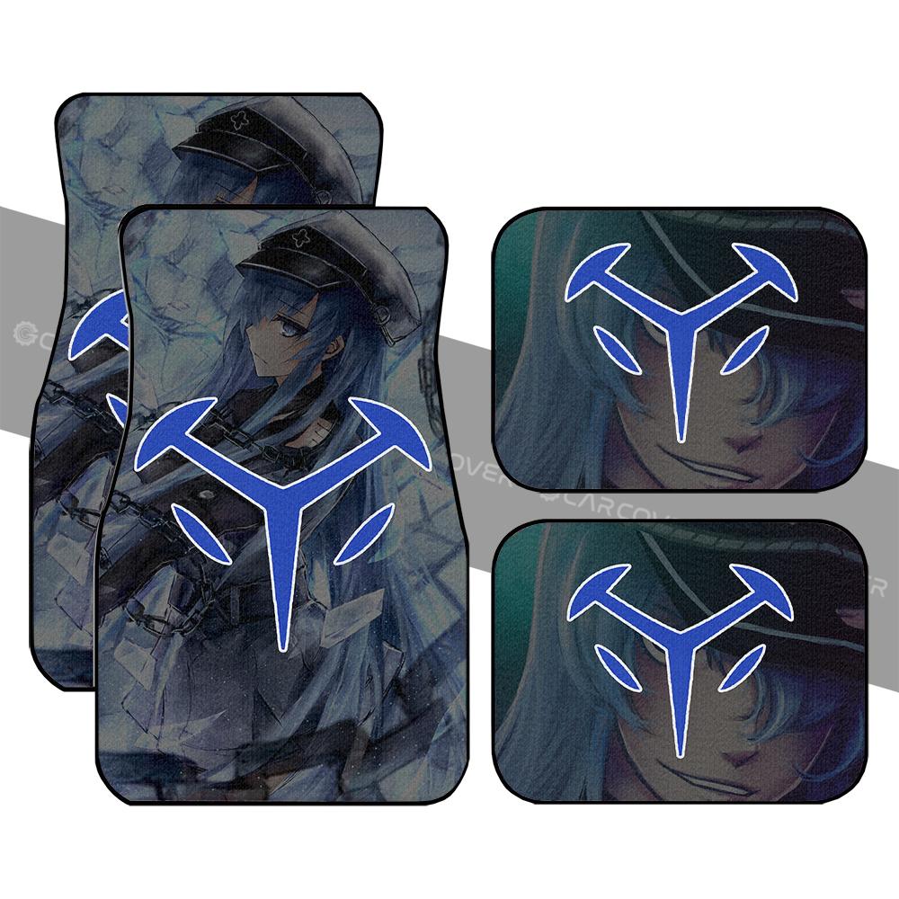 Esdeath Akame Ga Kill Anime Car Floor Mats Custom Car Interior Accessories Esdeath Akame Ga Kill Anime Car Floor Mats Custom Car Interior Accessories