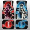 Esdeath And Akame Car Floor Mats Custom Akame Ga Kill Gifts For Anime Fans