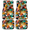 Exotic Leopard Car Floor Mats Custom Animal Skin Print Car Accessories