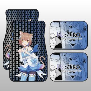 Felix Car Floor Mats Custom Anime Re:Zero Car Accessories