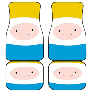 Finn Adventure Time Smile Face Car Floor Mats 191017
