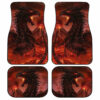 Fire Dragon Car Floor Mats Custom Fantasy Creatures Dragon Car Accessories