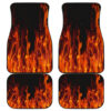 Fire Theme Car Floor Mats 191022