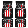 Firefighter American Flag Honor Serve Rescue Car Floor Mats H042220