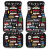 Friends TV Show Symbols Poster Car Floor Mats 191022