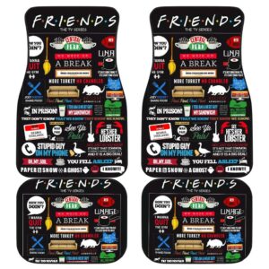 Friends Tv Show Poster Car Mats