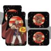 Fuegoleon Vermillion Car Floor Mats Custom Anime Black Clover Car Accessories