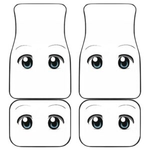Funny Anime Eyes Car Mats