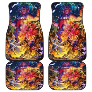 Galactus Vs Heroes Marvel Universe Car Floor Mats