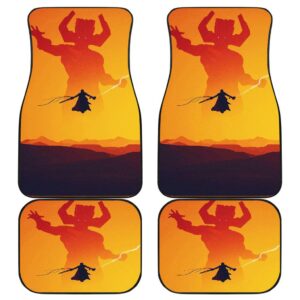 Galactus Vs Thor Car Mats