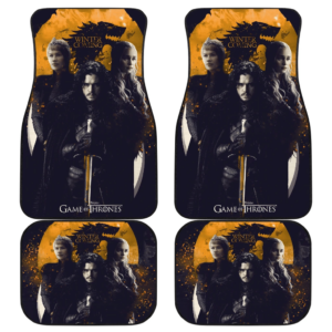 Game Of Thrones Art Car Floor Mats Movies Fan Gift H053120