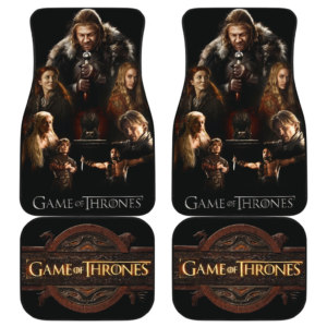 Game Of Thrones Art  Movie Fan Gift Car Floor Mats H053120