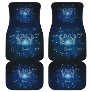 Gemini Zodiac Sign Car Floor Mats Amazing Gift H042620