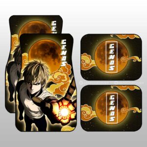 Genos Car Floor Mats Custom One Punch Man Anime Car Accessories