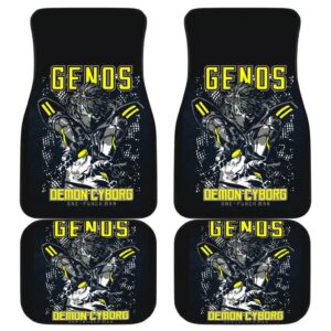 Genos One Punch Man Car Mats