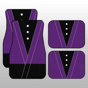 Genya Shinazugawa Uniform Car Floor Mats Custom Demon Slayer Anime Car Accessories