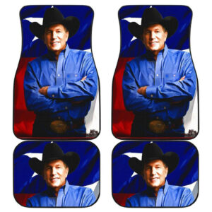 George Strait Famous Car Floor Mats 191022