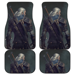 Geralt Car Floor Mats The Witcher 3: Wild Hunt Game Fan Gift H1229