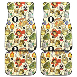Ghibli Studio Symbols Car Floor Mats 191022
