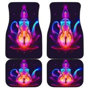 Ghitar Tea Front And Back Car Mats