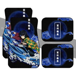 Giyuu Tomioka Car Floor Mats Custom Anime Demon Slayer Car Accessories