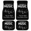 God Gave Us Music Car Floor Mats Notes Music Car Accessories