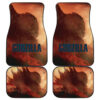 Godzilla Backs War Godzilla Vs Kong Car Floor Mats UBC032901