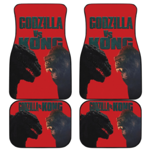 Godzilla Vs Kong Head Fighting Godzilla Vs Kong Car Floor Mats UBC032906