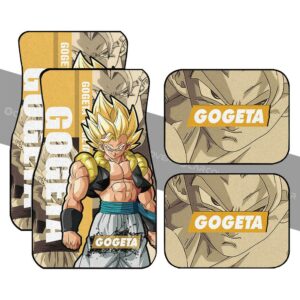 Gogeta Car Floor Mats Custom Dragon Ball Anime Car Accessories