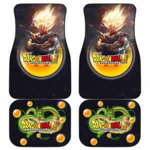 Goku Digital Art Car Floor Mats